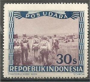 INDONESIA, 1948, MNH 30s AIR POST Scott C3