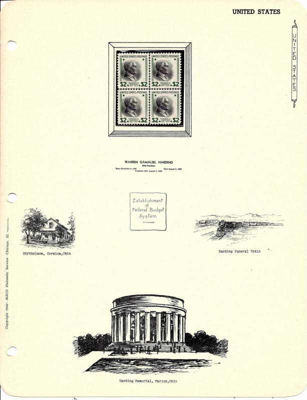 803-834,859-893 Mint,OG,NH... Blocks of 4... SCV $808.70... Two full sets++