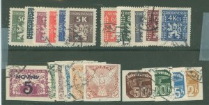 Czechoslovakia & Czech Republic #O1/13/P2/24 Used Single