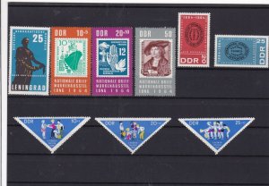 Germany DDR mounted mint Stamps Ref 14792