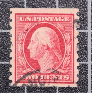 Scott 393 2 Cent Washington Used Nice Stamp SCV $55.00