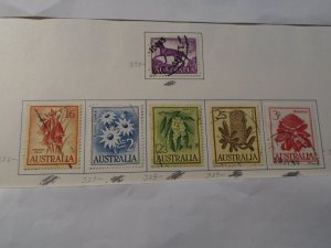 Australia  #  314-330  used