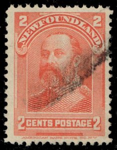 Newfoundland #82 Edward VII as Prince of Wales; Used