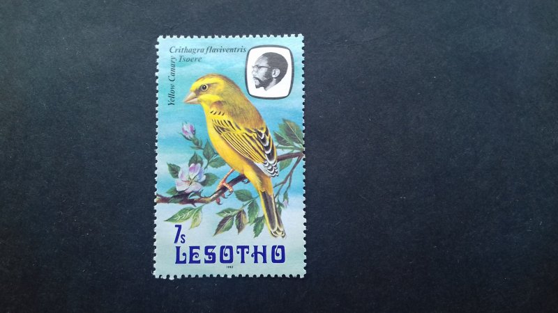 Lesotho 1982 Birds Used