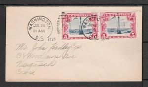 US #C11 FDC - Airmail- 07-25-1928 - DC Cancel