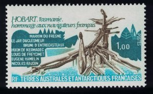 FSAT TAAF French Navigators' Memorial Hobart 1978 MNH SC#81 SG#127 MI#126