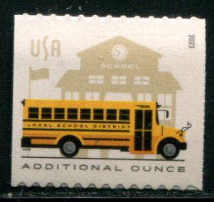 5741 US (24c) School Bus & School SA coil, MNH sgl