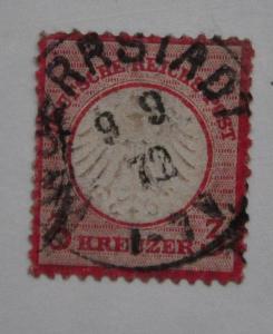 Germany Scott 9 . Scott CV:$12.00. 