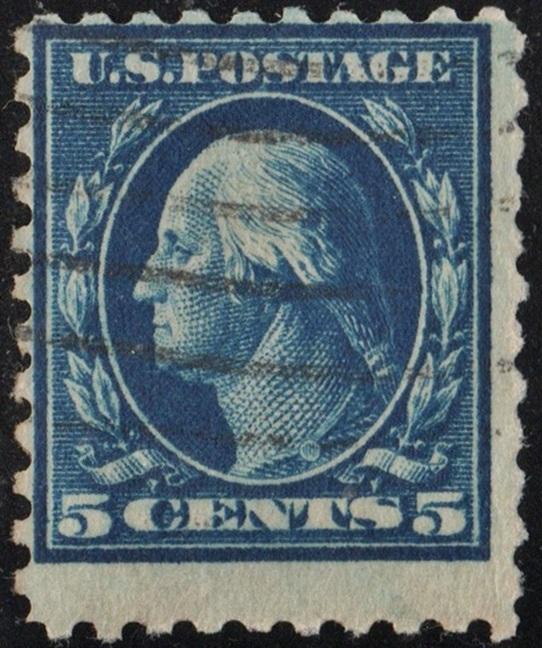SC#428 5¢ Washington (1914) Used