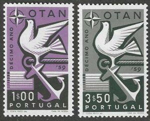 Portugal 846-847   MNH  21SC:$3.60
