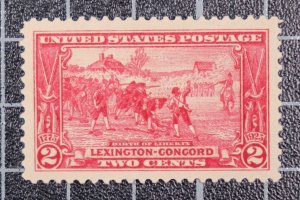 Scott 618 2 Cents Lexington MNH PSE Cert Graded 95 SCV $60.00