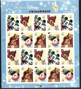 3868, 3868A,  P. O. FRESH PANE of TWENTY, **XF/SUPERB**, MINT NH, SHIP $1.00