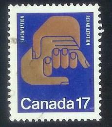 Canada #856 17¢ Helping Hands