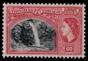 TRINIDAD & TOBAGO QEII SG276, 60c blackish green & carmine, M MINT. Cat £27.