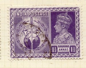 India 1946 Early Issue Fine Used 1.5a. 165638