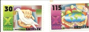 Netherlands Antilles 733-734 MNH