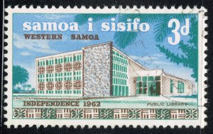 Samoa ~ #225 ~ Public Library ~ Used