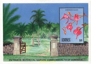 306775 MNH DOMINICA 1989 ORQUIDEAS