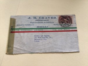 Mexico 1945 Censor  to U. S. A  postal cover Ref 64751