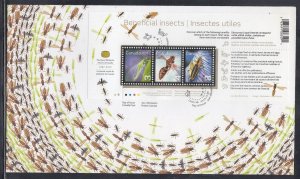 Canada Scott 2409b FDC - 2012 Beneficial Insects Issue