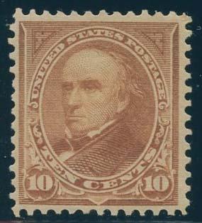 US Scott #283a Mint, FVF, Hinged