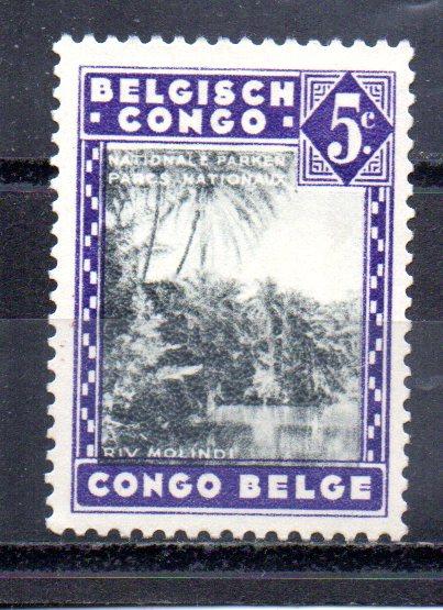 Belgian Congo 166 MNG