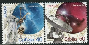 0222 SERBIA 2009 - Europa - Astronomy - MNH Set