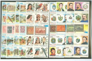 Cuba #2891a/3084a Mint (NH) Single (Complete Set) (Stamps On Stamps)