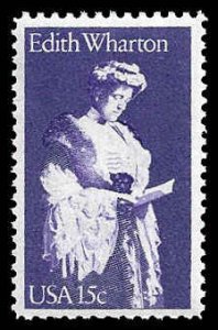 PCBstamps   US #1832 15c Edith Wharton, MNH, (19)