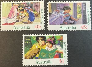 AUSTRALIA # 1303-1305 & 1305a-MINT NEVER/HINGED---COMPLETE SET---1992
