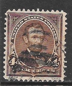 USA 269: 4c Lincoln, used, F-VF