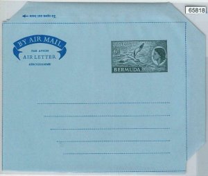 65818  - BERMUDA  - Postal History -  POSTAL STATIONERY : AEROGRAMME birds