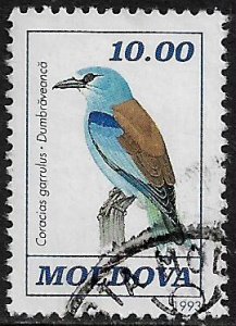 Moldova #78 Used Stamp - Bird (b)