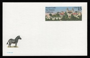 #UX125 15c Hearst Castle, Mint **ANY 5=FREE SHIPPING**