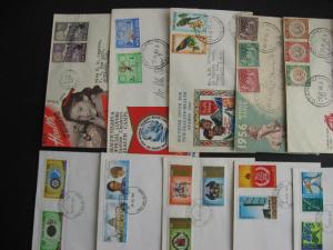 NEW ZEALAND 20 First Day Covers, FDCs, clean group, check them out!