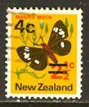 New Zealand; 1971: Sc. # 480: Used Cpl. Set