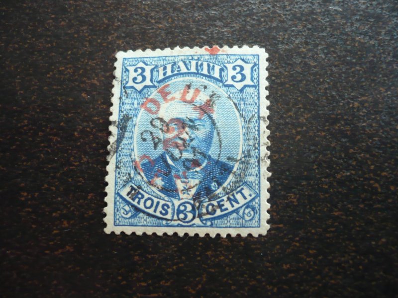 Stamps - Haiti - Scott# 25 - Used Set of 1 Stamp