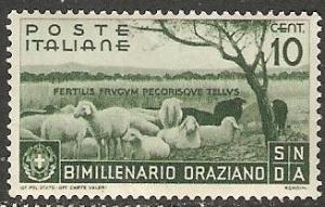 1936 Italy Scott # 359 Flock of Sheep MNH