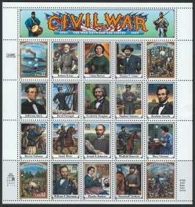 US Scott 2975 Sheet of 20! Civil War!