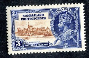 1935 Somaliland Sc #79 m* cv. $2.50 ( 600 JUB )