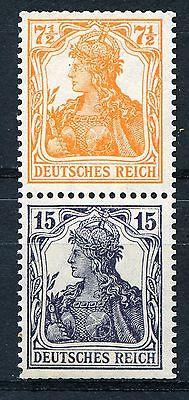 Germany #99a and 101a se-tenant Mint NH  EUR 280