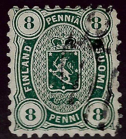 Finland SC#19 Used Fine 1 sh perf SCV$90.00..fill a key spot!!