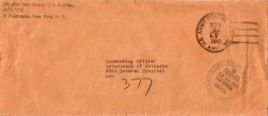 United States A.P.O.'s Soldier's Free Mail 1945 U.S. Army Postal Service, A.P...