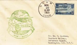 1935, 1st Flt., FAM-14 Clipper, Guam To Manila, PI, See Remark (25134)