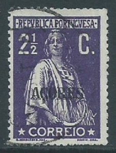 Azores, Sc #163, 2-1/2c Used