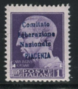 CLN Piacenza - 1 Lire Imperiale - color error