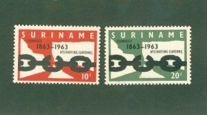 SURINAM 312-13 MH BIN $1.00