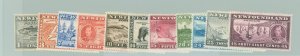 Newfoundland #233-243 Unused Single (Complete Set)