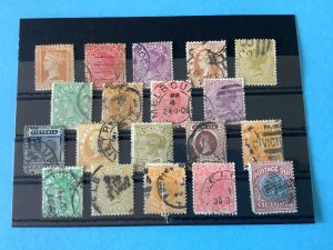 Australia Victoria Vintage Used Stamps R46312 