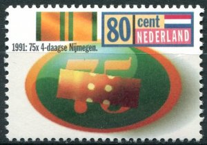 Netherlands Sc#797 MNH, 80c multi, Nijmeegse vierdaagse (1991)